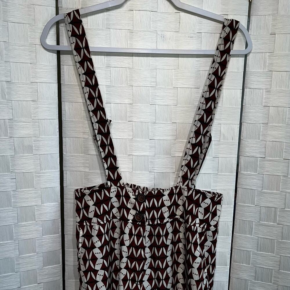 Gimmicks By Buckle Women’s Wide Leg Woven Overalls Size Small Hipster Boho - Picture 3 of 13
